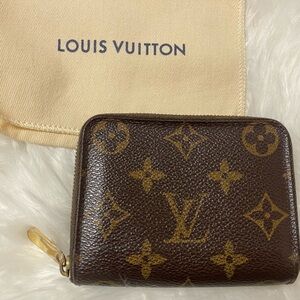 ✨Louis Vuitton Monogram Zippy Coin Purse ✨Authentic